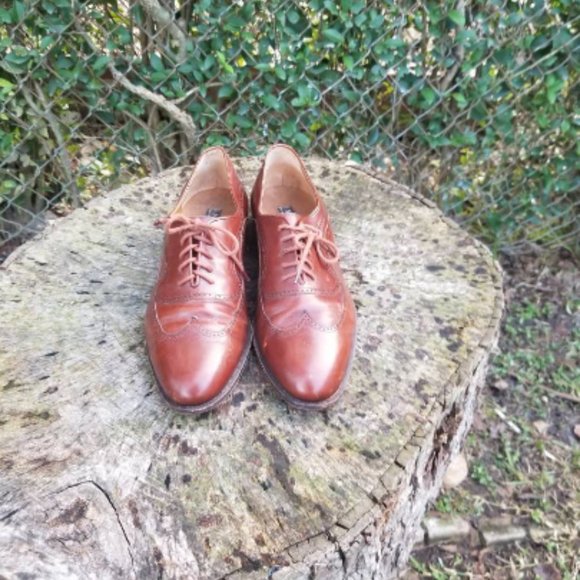 MARAOLO Italian Leather Wingtip Shoes 90s main image 4